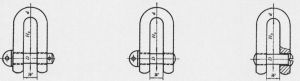 Shackles Type ZA ZB ZC