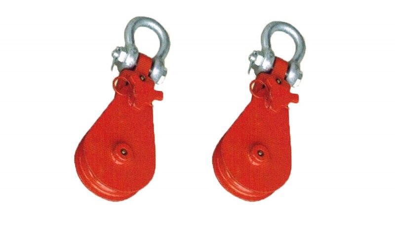 Steel Cargo Blocks JIS F3421 Single Sheave,Bush Type - Image 1