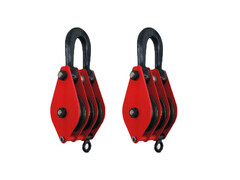 Steel Cargo Blocks JIS F3421 Tripple Sheave,Bush Type