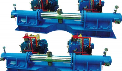 250KN.m fork type electro-hydraulic steering gear(twin cylinders with one piston type) thumbnail 1