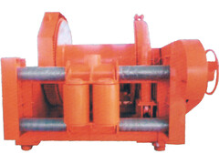 100T Waterfall type double drums hydraulic winch