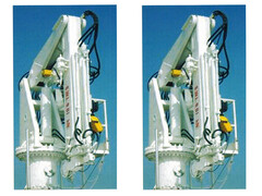 10T knuckle jib crane (cylinder luffing crane)