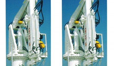 10T knuckle jib crane (cylinder luffing crane) thumbnail 2