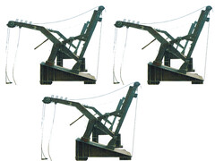 110Kn Gravity luffing arm type davit