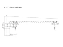 13T Electrial Jib Crane