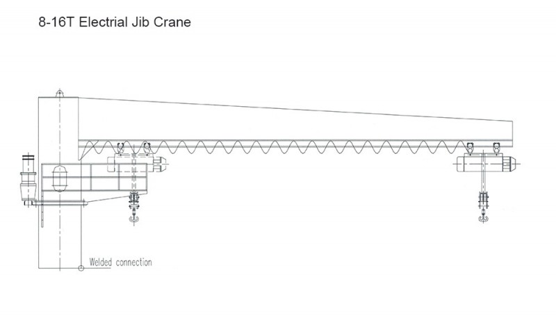 13T Electrial Jib Crane - Image 1