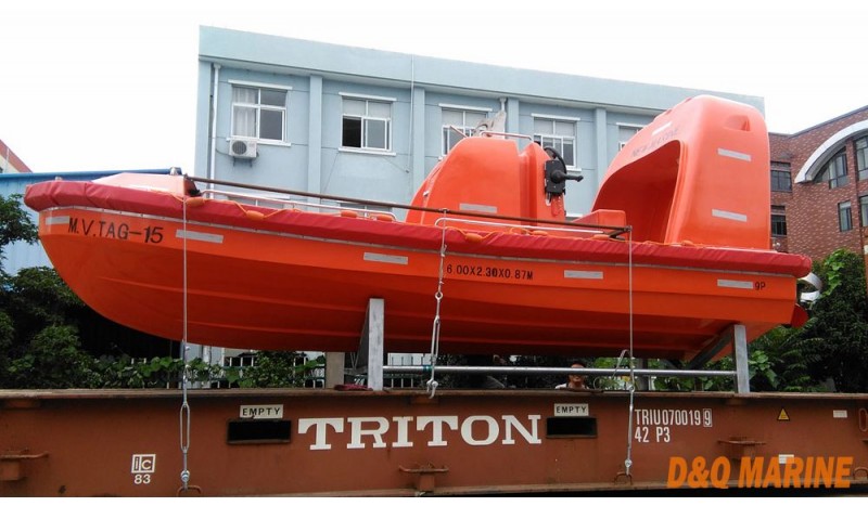 15 Persons 6 Meter High Speed Fast Rescue Boat - Image 1