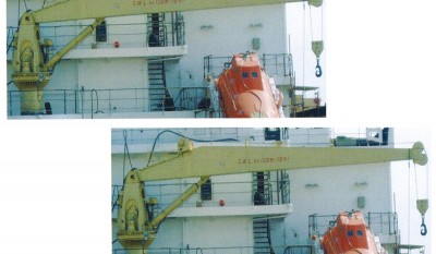 15T Electeo-hydraulic type crane(cylinder luffing crane) thumbnail 1