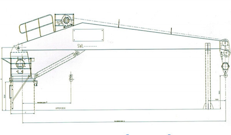 15T Telescopic crane(cylinder luffing crane) - Image 1