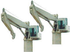 15t Knuckle jib crane(cylinder luffing crane)