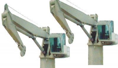 15t Knuckle jib crane(cylinder luffing crane) thumbnail 2