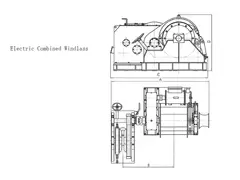50mm Electric Combined Windlass