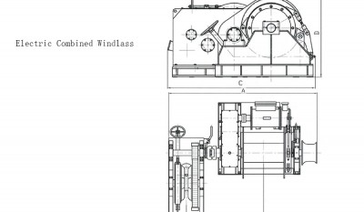 50mm Electric Combined Windlass thumbnail 1