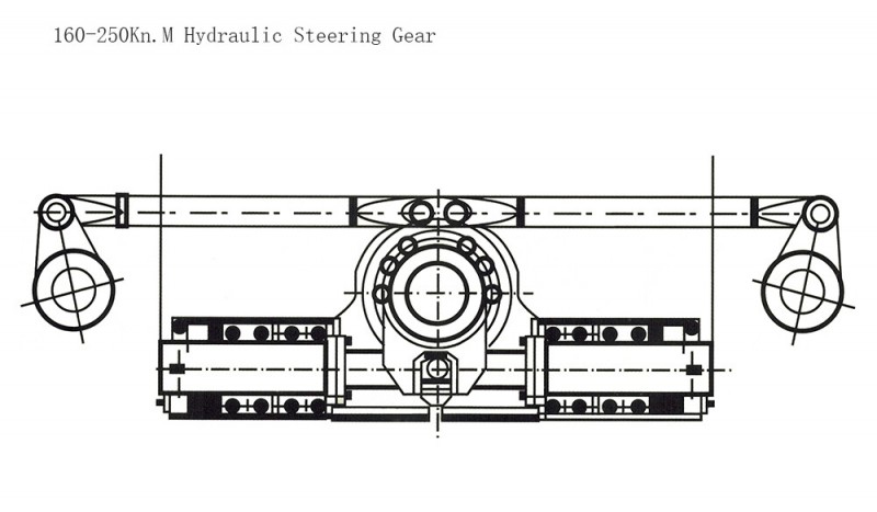 200KN.M Hydraulic Steering Gear - Image 1