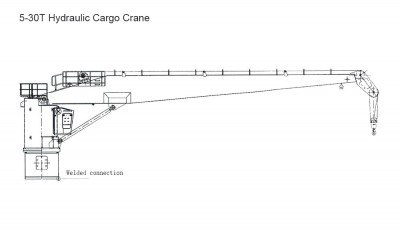 20T Hydraulic Cargo Crane thumbnail 1