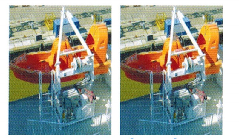 27Kn Launching appliance for fast rescue boat - Image 1