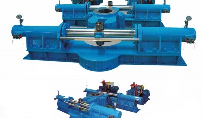 700KN.M fork type electro-hydraulic steering gear thumbnail 1