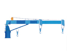3T Marine Telescopic Boom Crane