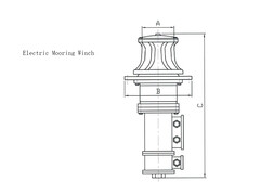 183Kn Electric Mooring Winch