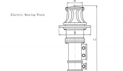 183Kn Electric Mooring Winch thumbnail 2