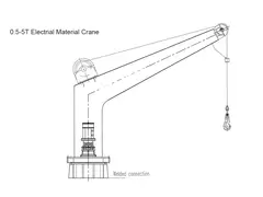 5T Electrial Material Crane