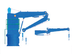 5T Marine Knuckle Boom Crane