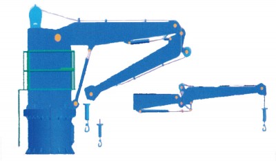 5T Marine Knuckle Boom Crane thumbnail 2
