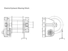 300KN Electric Mooring Winch