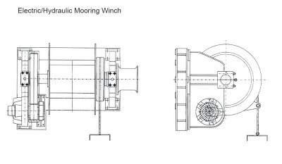 300KN Electric Mooring Winch thumbnail 1