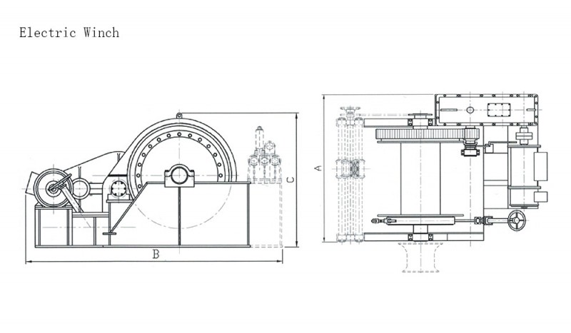 750Kn Electric Winch - Image 1