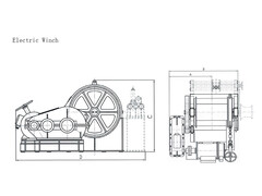 750Kn Electric Winch