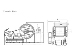 750Kn Electric Winch