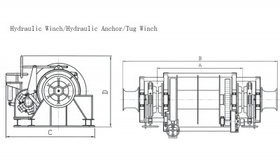 80Kn Hydraulic Tug Winch thumbnail 1