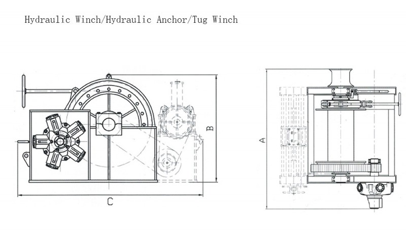 80Kn Hydraulic Tug Winch - Image 2