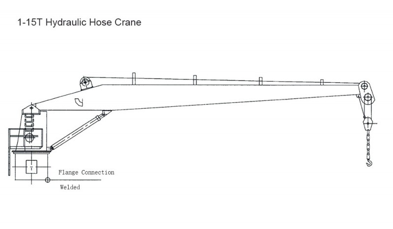 8T Hydraulic Hose Crane - Image 1