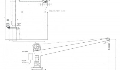 8t Electric Slewing Crane thumbnail 1