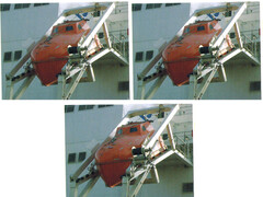90Kn Launching appliance of freefall lifeboat