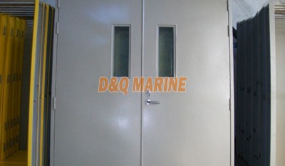 A60 Class Double Leaves Fireproof Door With Small Door Fire Fighting thumbnail 1