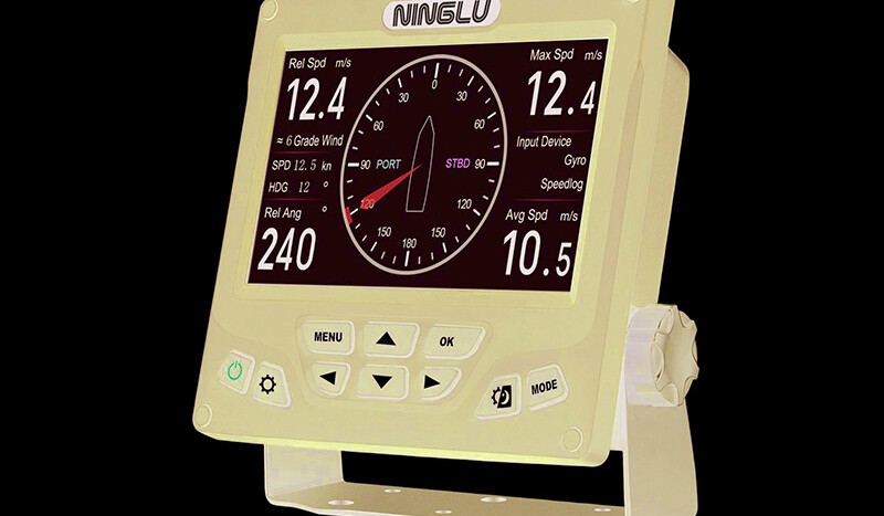 AM706 E+S 7 Inch TFT Marine Anemometer - Image 1