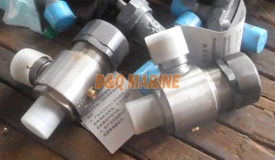 Bronze Male Thread Angle Steam Safety Valve CB3192-83 thumbnail 1
