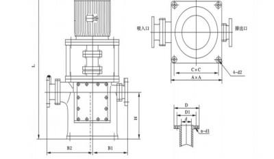 CLZ Series vertical centrifugal self-priming marine pumps thumbnail 1