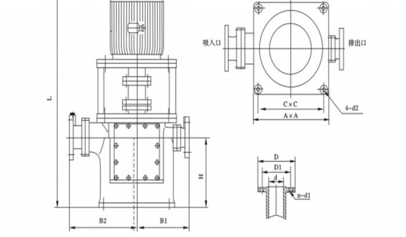 CLZ Series vertical centrifugal self-priming marine pumps - Image 1