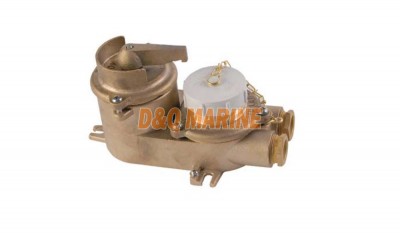 CZKLS2-2 10A Marine Brass Socket With Chain Switch thumbnail 1