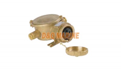CZS2-2/CZS3-2 16A Marine Brass High Current Water Tight Socket thumbnail 1