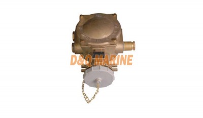 CZS3-2 32A Marine Brass High Current Water Tight Socket thumbnail 1
