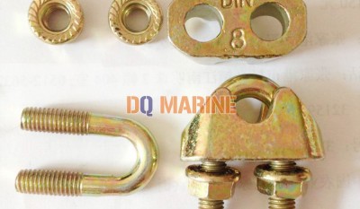 DIN 1142 Malleable Wire Rope Clips thumbnail 2