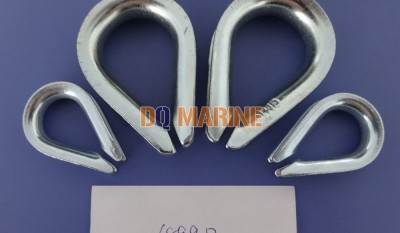 DIN 6899B Wire Rope Thimbles thumbnail 1