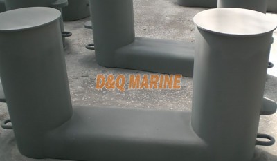 DIN82607 Standard Ship Double Bollards thumbnail 1