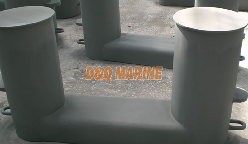 DIN82607 Standard Ship Double Bollards - Image 1
