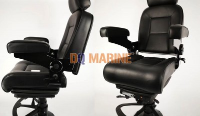Double Shock Absorption Air Cylinder Marine Pilot Seat thumbnail 1